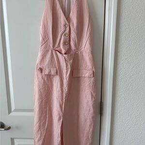 Zara Pink Midi Dress